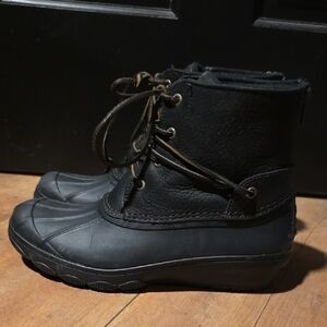 Sperry Black Winter Boots